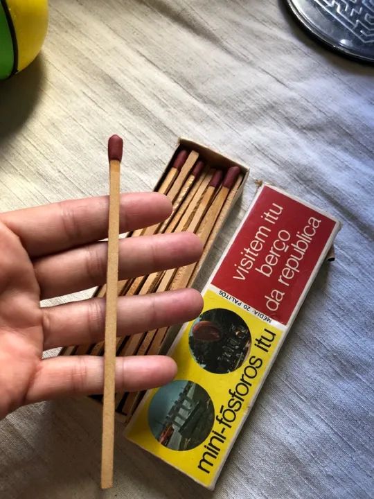ANTIGUIDADE- CAIXA DE FÓSFORO ITÚ  - Foto 2