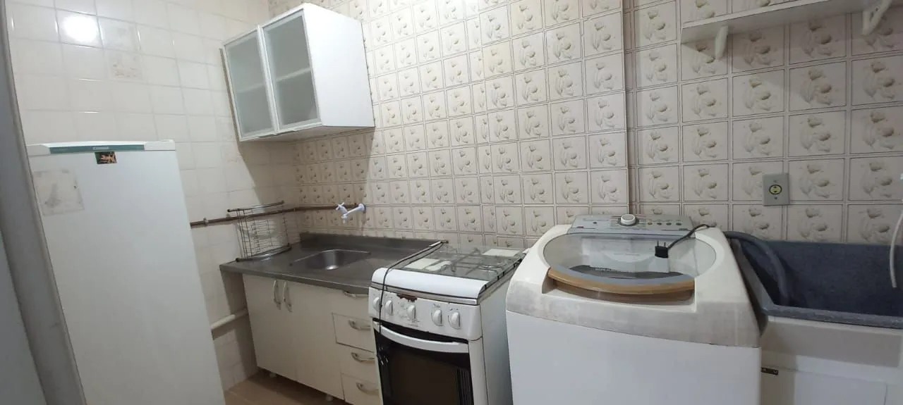 Apartamento para temporada com cozinha equipada
