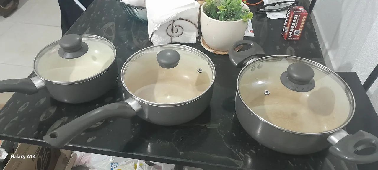 Jogo de Panelas 3 Peças