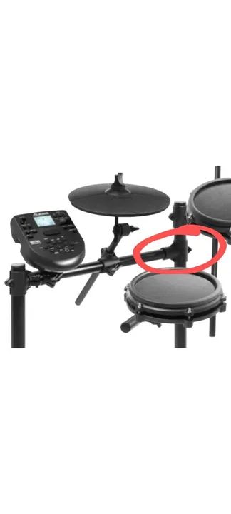 Clamp alesis para bateria eletrônica nitro mesh e nitro max - Foto 3