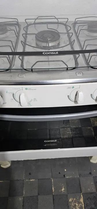 Fogão Consul 5 bocas acendimento elétrico - Foto 4