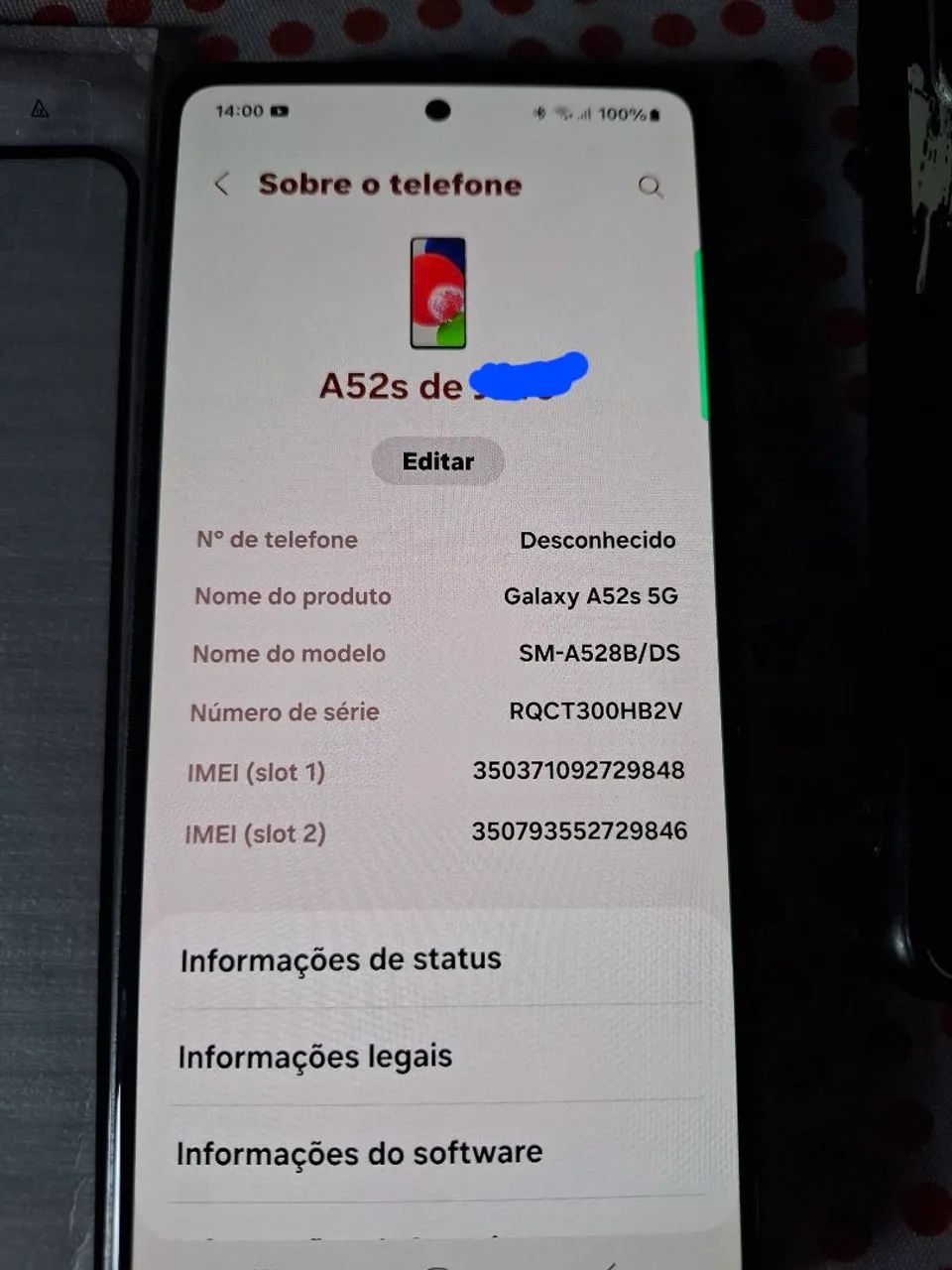 Samsung galaxy a52s 5g  - Foto 2