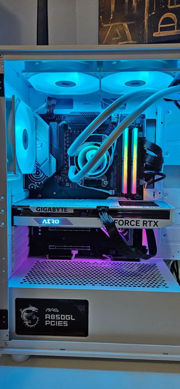 PC Gamer Completo - RTX 4060 - Ryzen 7 5700X  - Foto 2