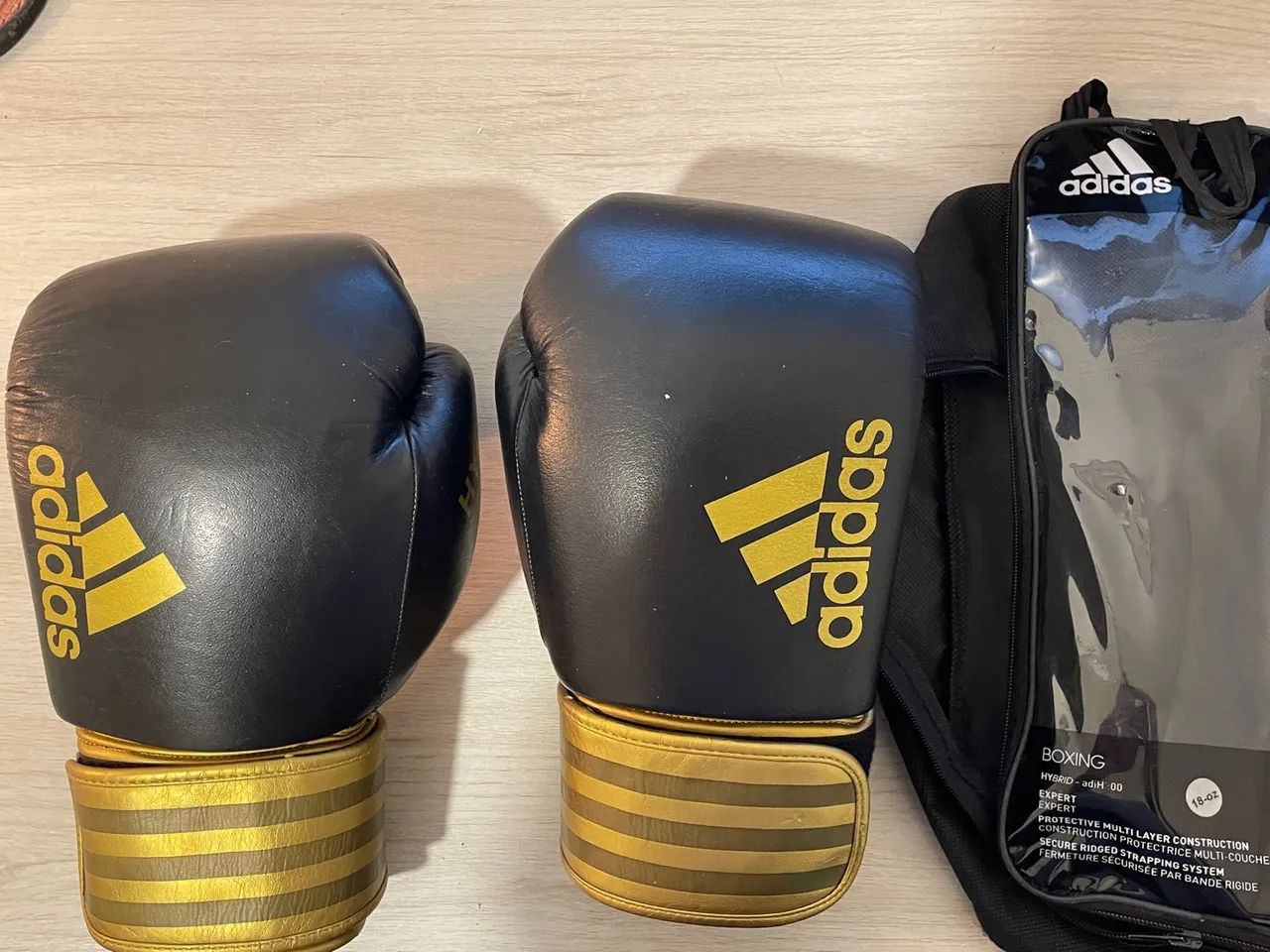 Luvas de Boxe Adidas Hybrid 200 - 18oz - Foto 3