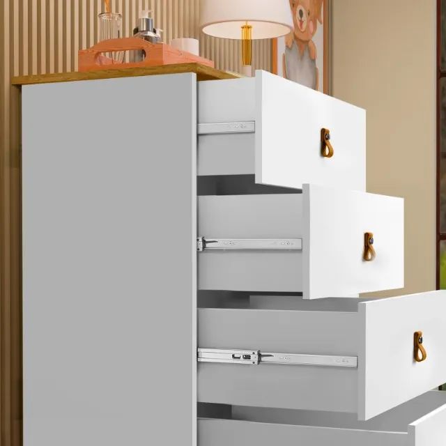 CÔMODA INFANTIL 4 GAV PAGAMENTO SOMENTE NO ATO DA ENTREGA @LINNIBMÓVEIS - Foto 2