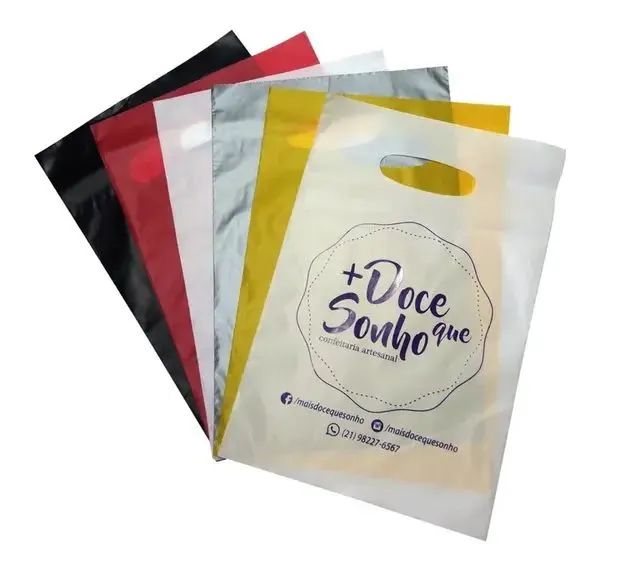 Sacolas plásticas personalizada - Foto 2