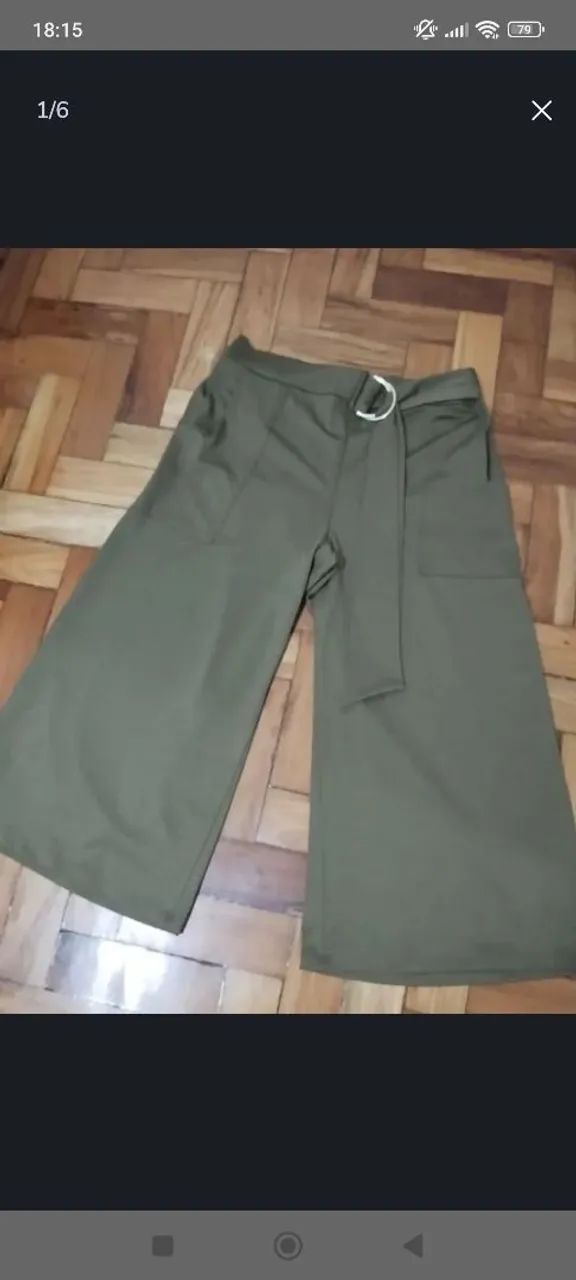 Calça pantacur verde G2 - Foto 2