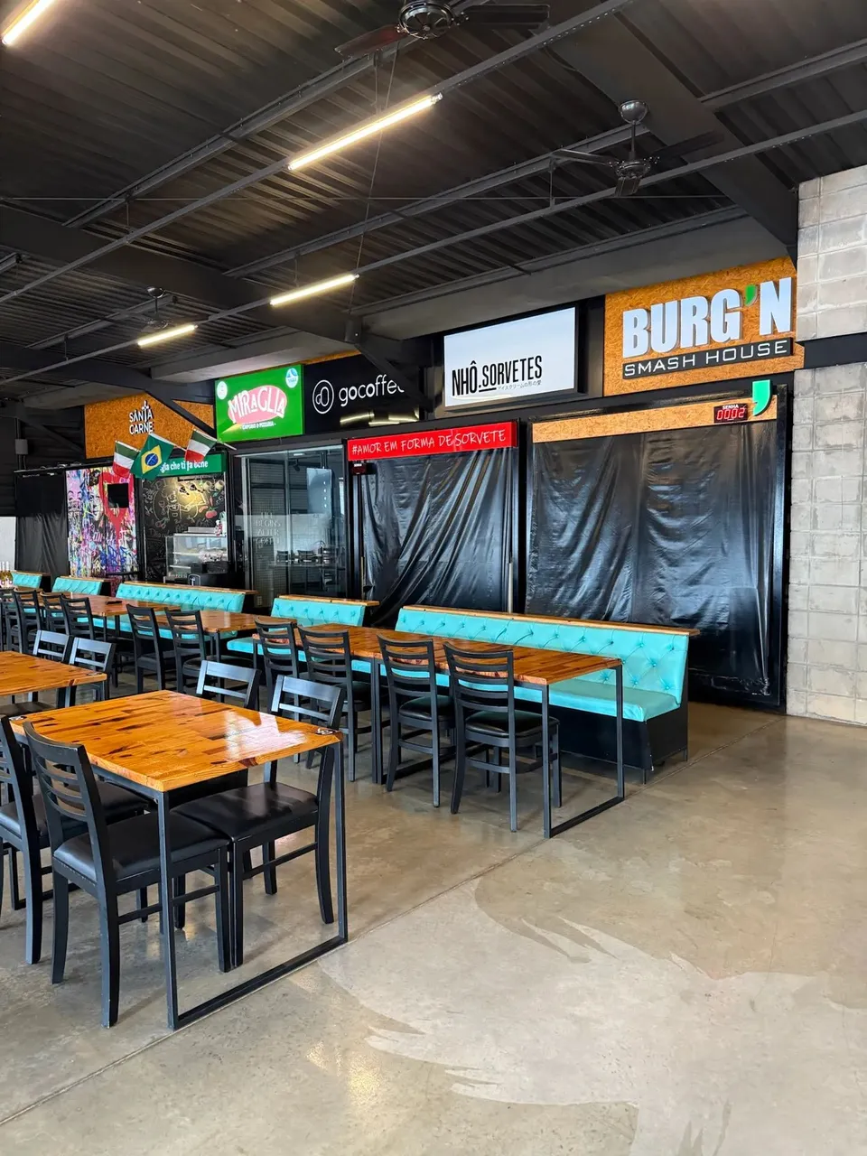Ponto comercial para restaurantes