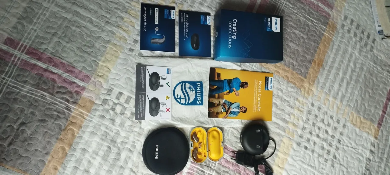 Aparelho Auditivo Philips HearLink - Novo!
