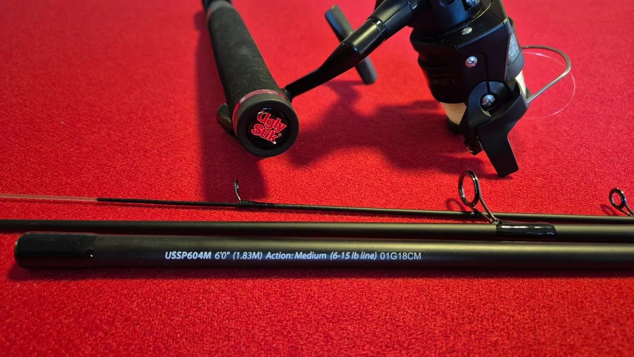Conjunto Vara e Molinete Pesca Ugly Stik GX2 - Foto 6