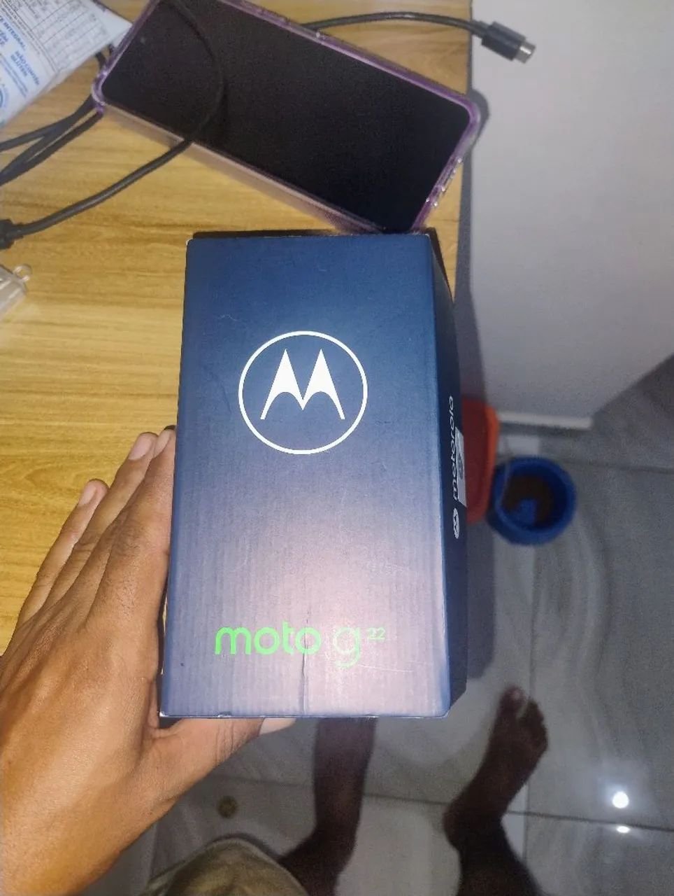 Motorola Moto G22 ( 4 de RAM e 128gb de Memória) - Foto 5
