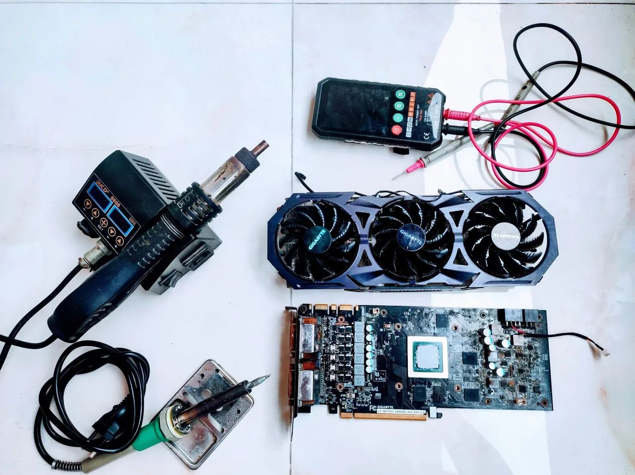 Reparo de placas de vídeo e placas mães - Foto 3