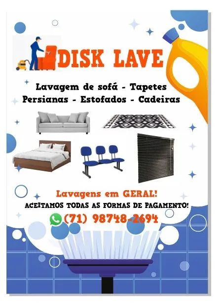 DISK LAVE LAVAGENS DE SOFÁ  - Foto 2