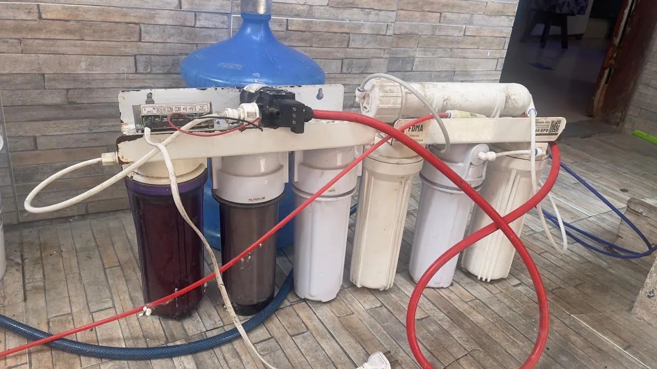 Filtro de osmose reversa para aquário Marinho - Foto 3