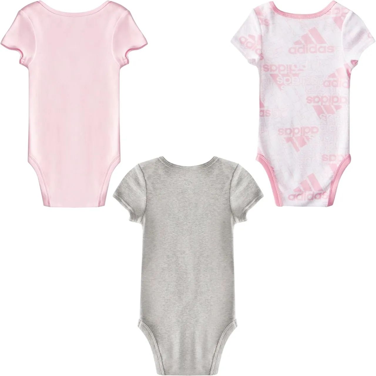 Kit 3 bodys Adidas 9 meses - NOVO - Foto 2