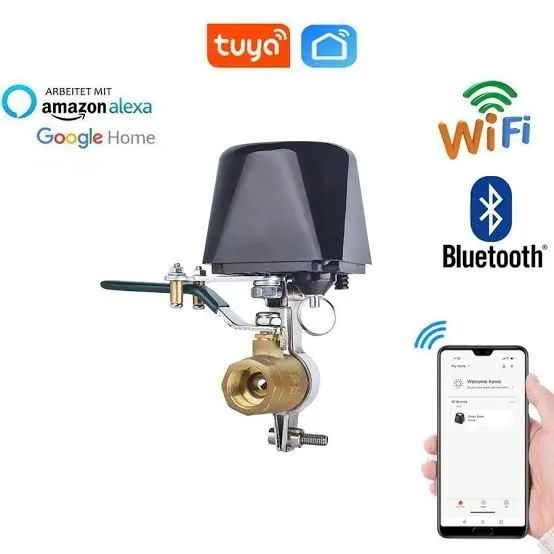 Válvula de água inteligente WiFi para controle remoto - Foto 4