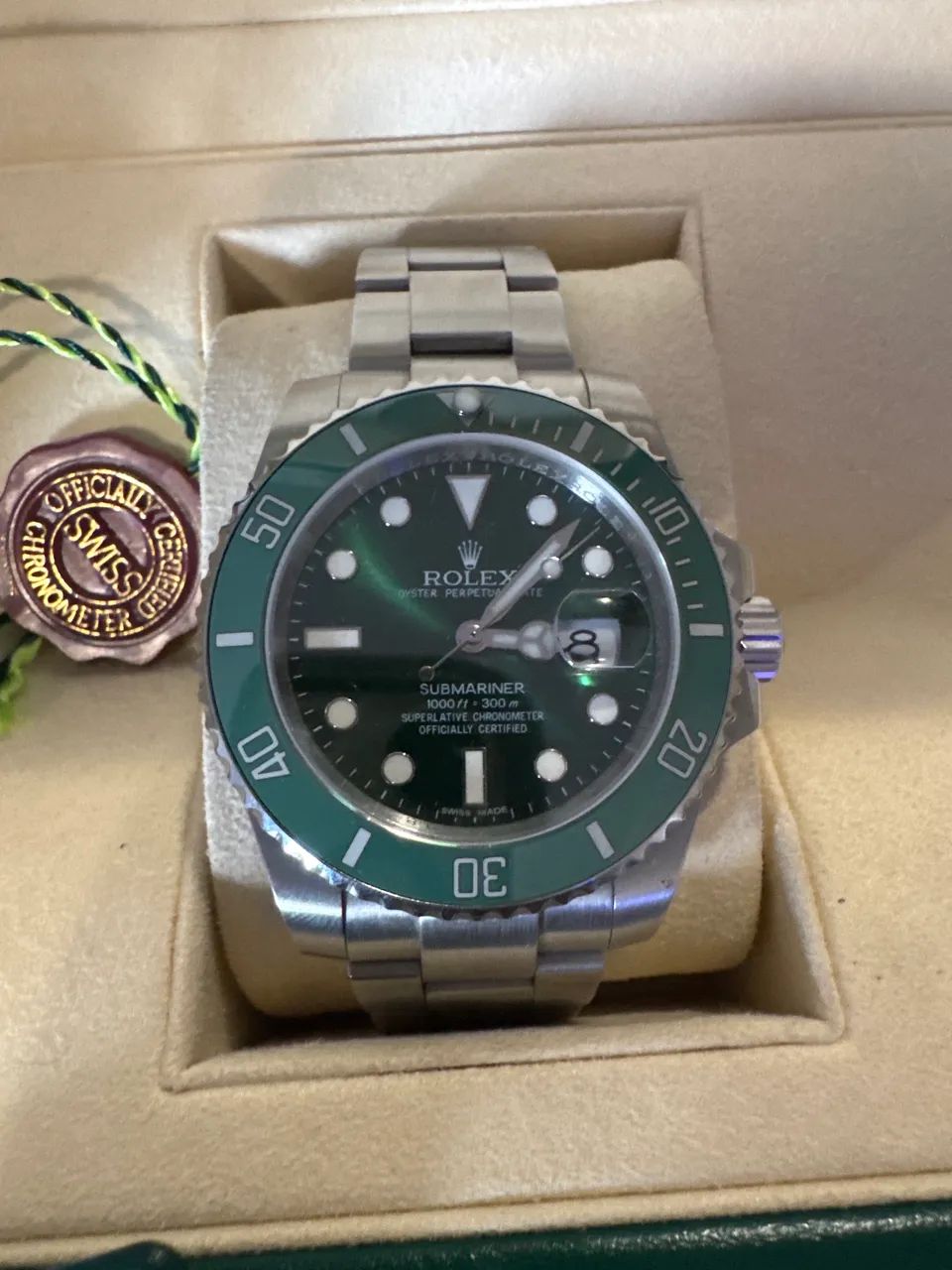 Relogio Rolex Hulk64314491047811122