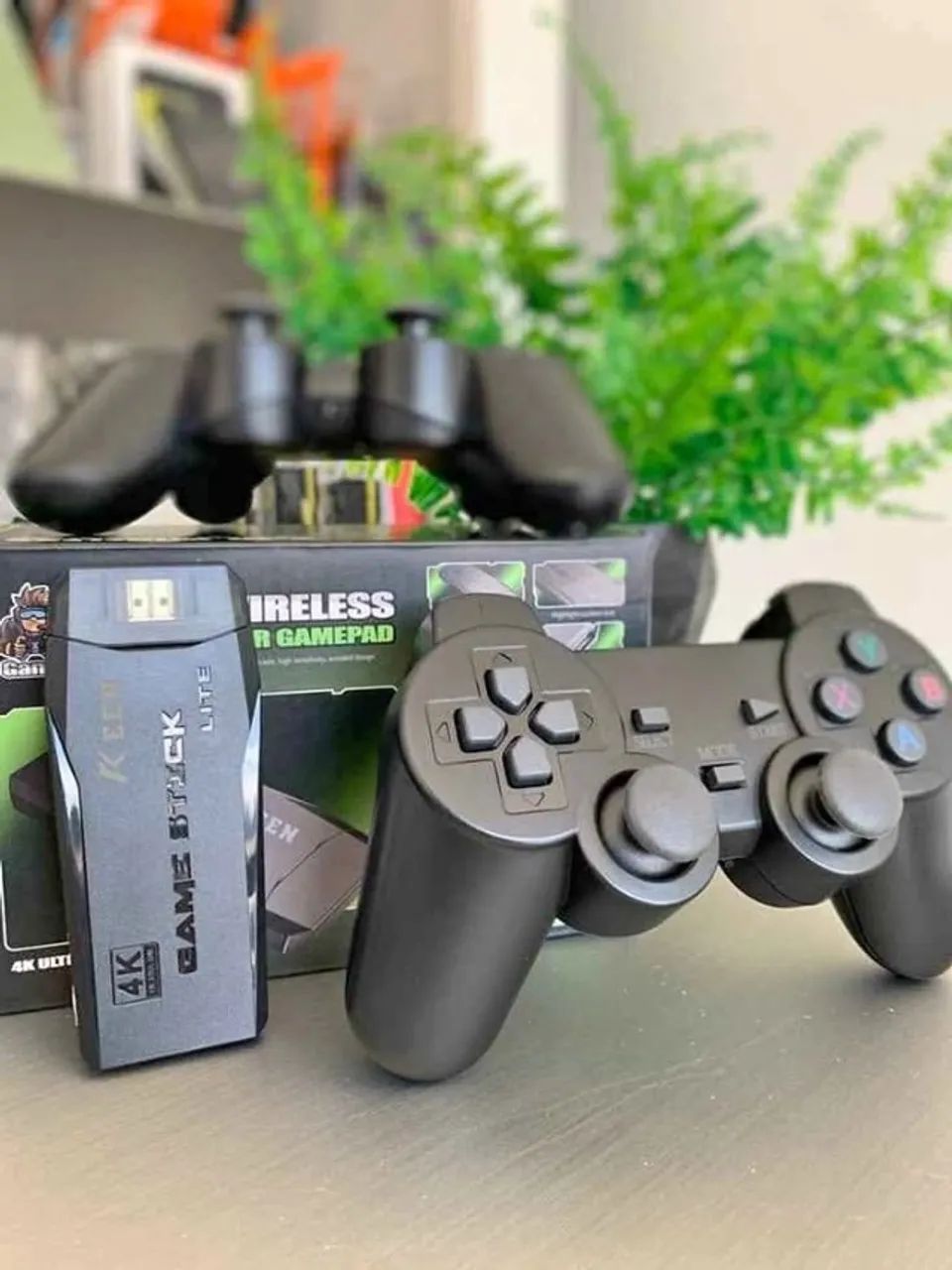 Game Stick Retro 4K 2 Controles Sem Fio + De 20.000 Jogos o mais completo!