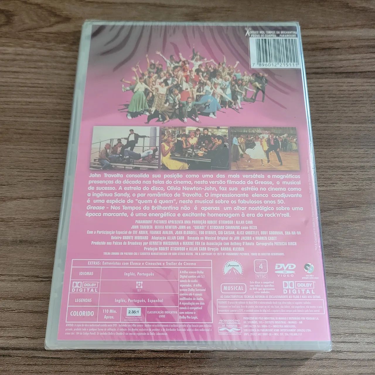 DVD Grease - Nos Tempos da Brilhantina LACRADO - Foto 2