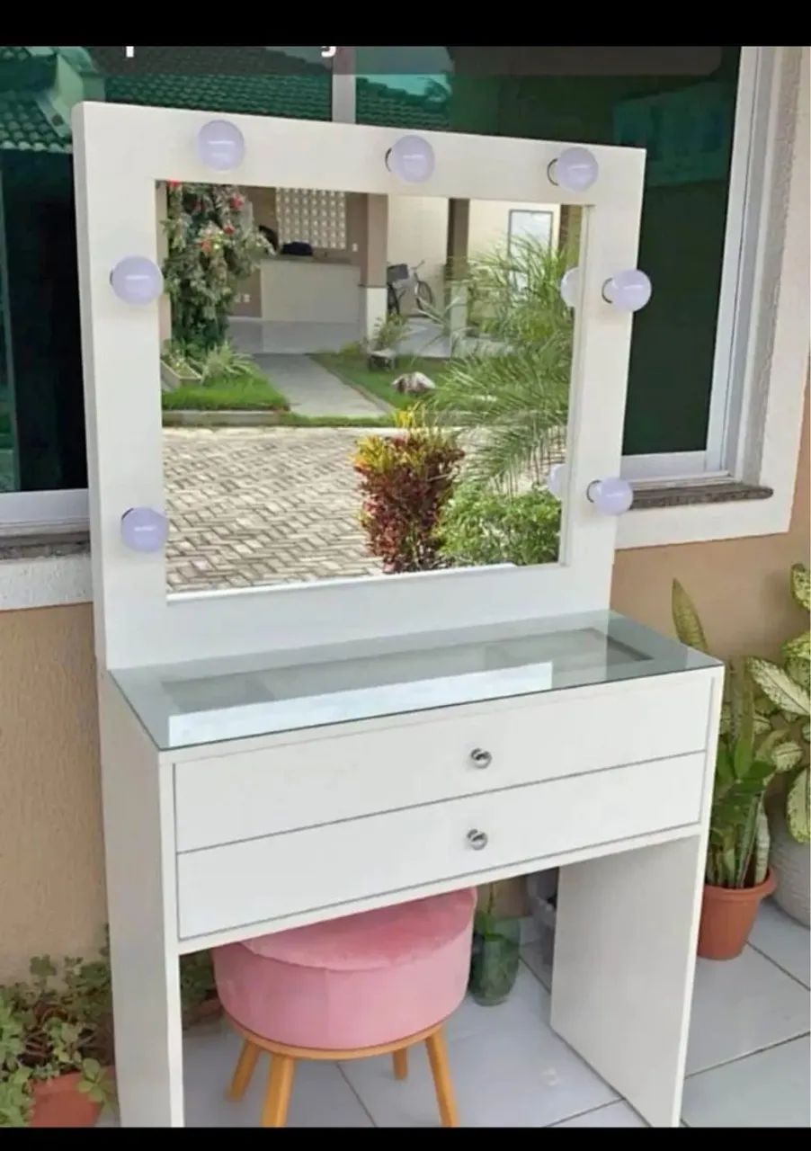 Penteadeira 2 gavetas  - Foto 2