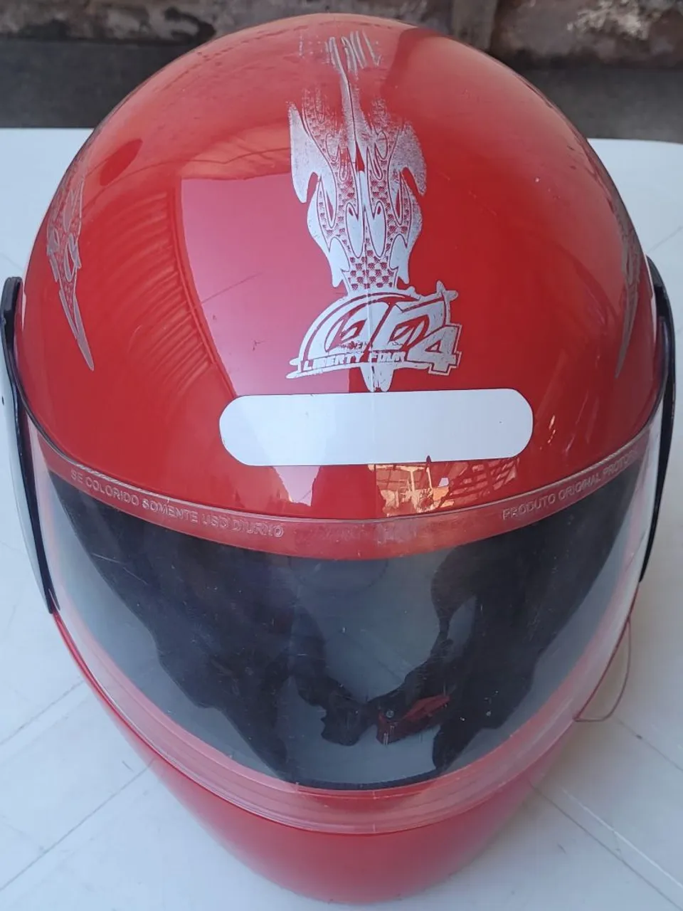 Capacete Pro tork  Vermelho