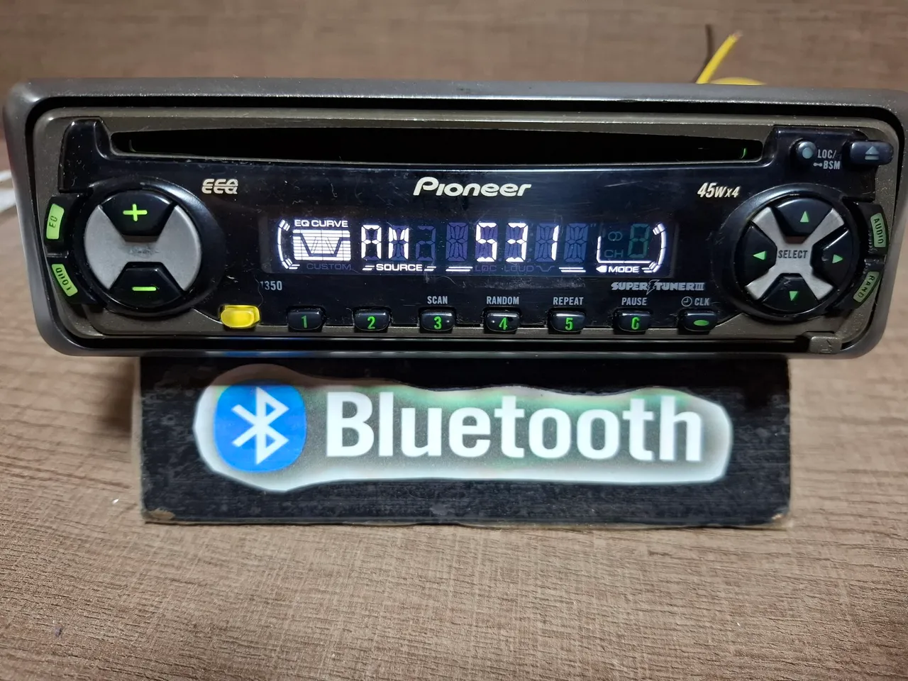 Pioneer DEH 1350 com Bluetooth 5.0
