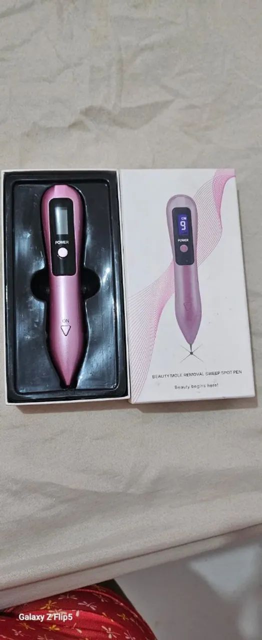 Caneta de Plasma com LCD, LED e Luz Branca - Cuidados com a Pele