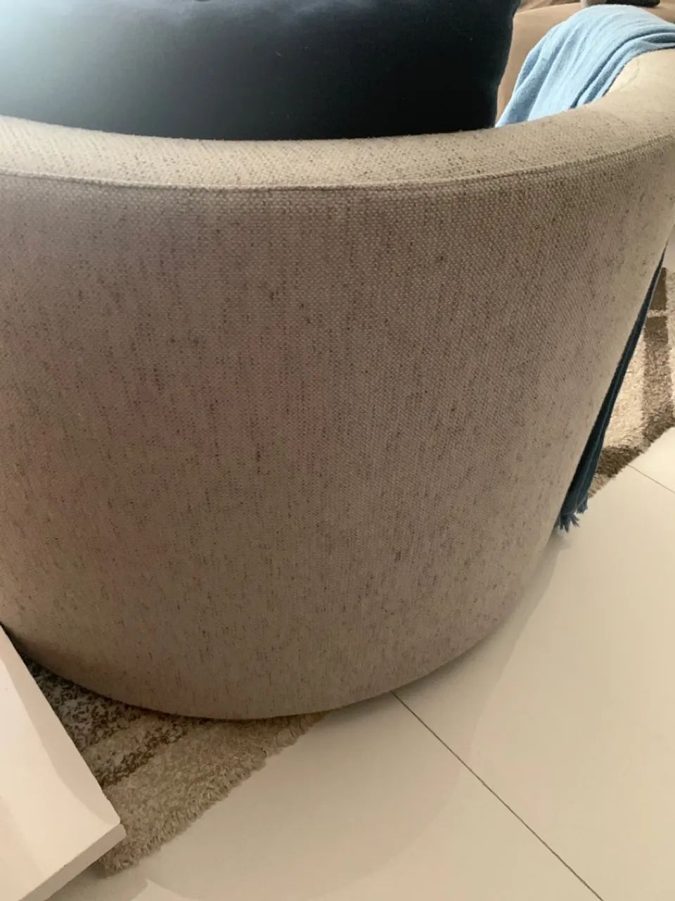 Poltrona redonda para sala ou varanda.  - Foto 2