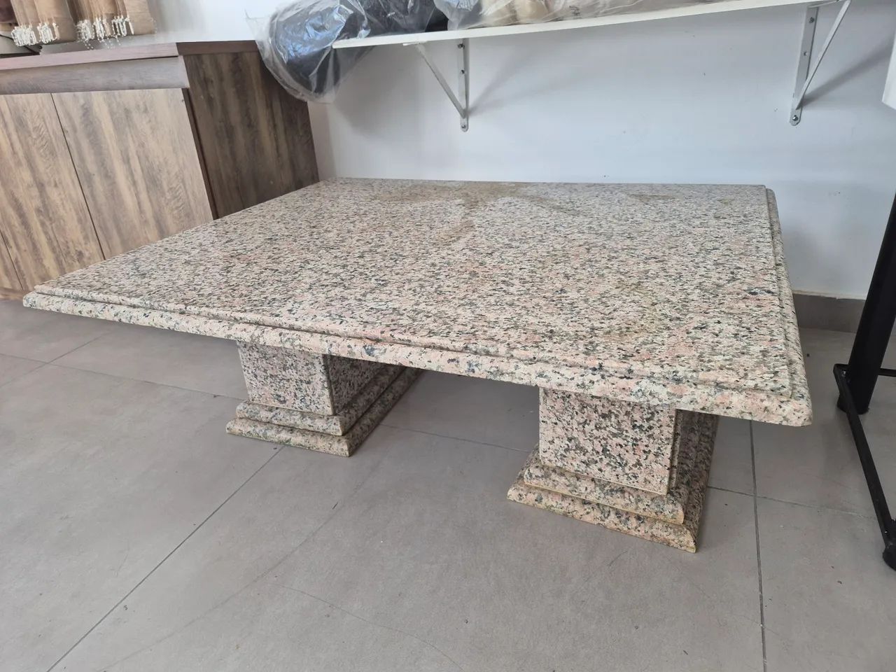 Mesa de centro em granito maciço - Foto 3