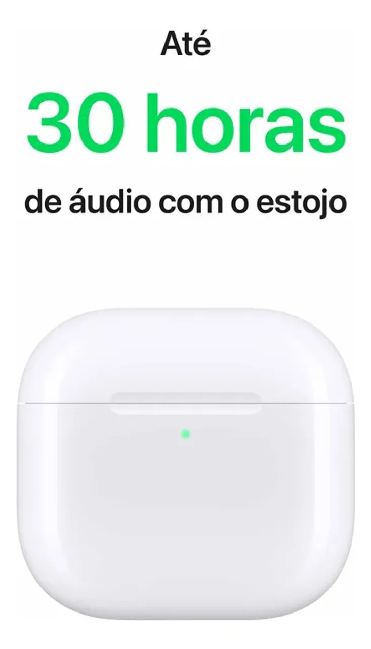 AirPods 4 com Cancelamento Ativo de Ruído - Nota Fiscal Apple - Foto 4