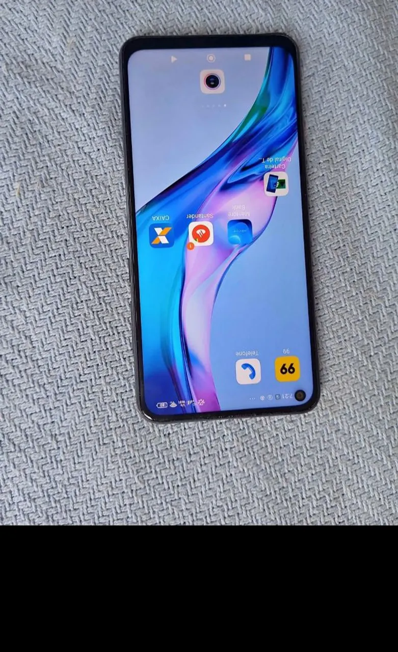 Redmi note 9 Pro, aparelho com 128GB de memória, 4 de Memória Ram, bateria 100%