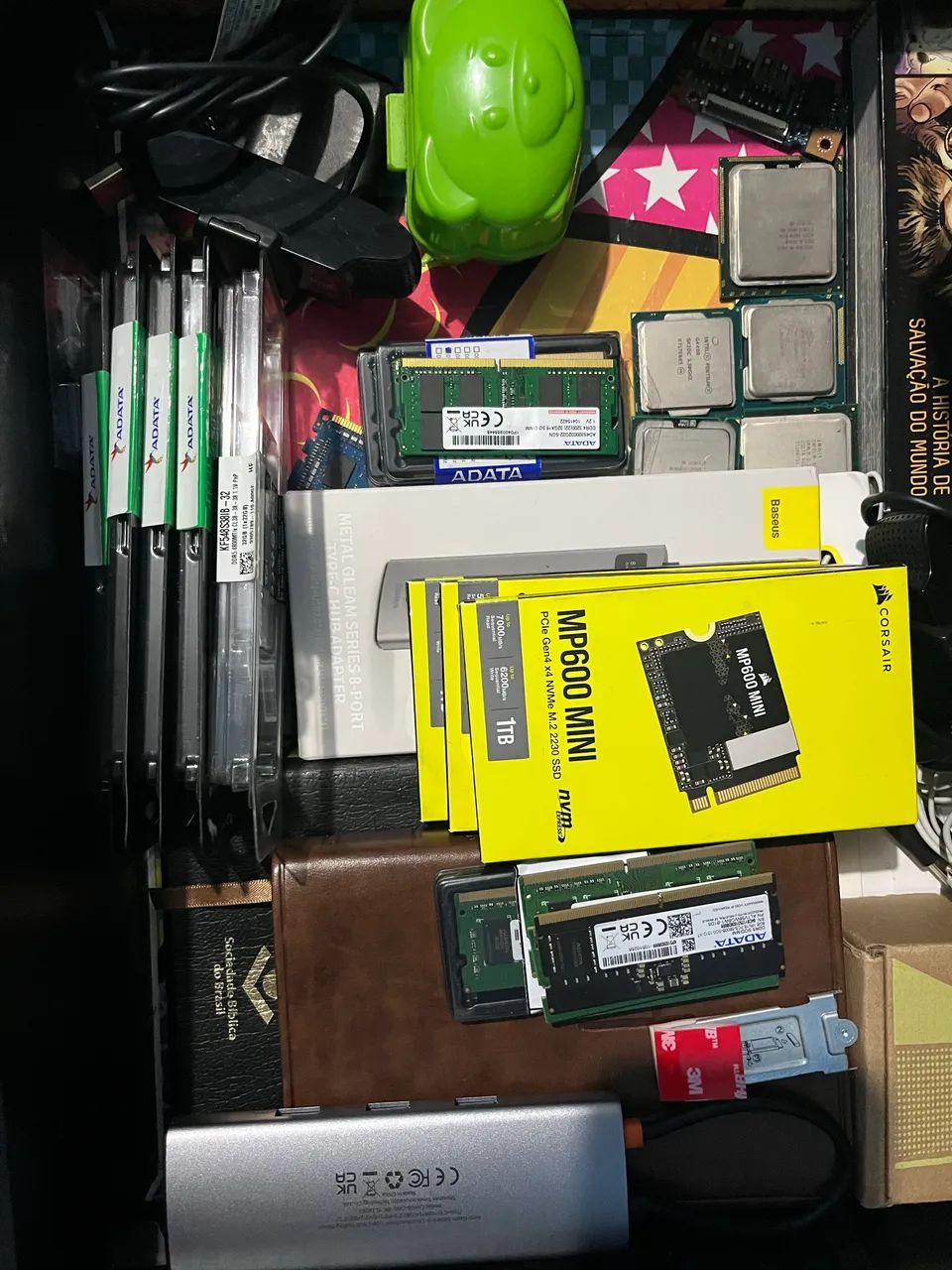 Memória / SSD / Câmera / Docas 64396509334658121