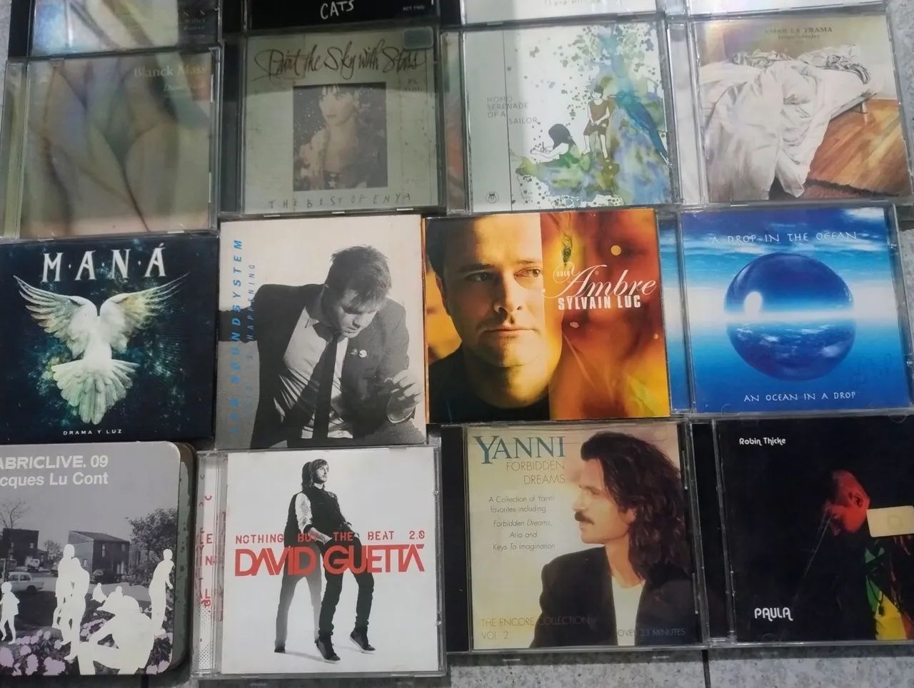 Coleção de CDs diversos - Pop, Rock, Eletrônico e Mais!