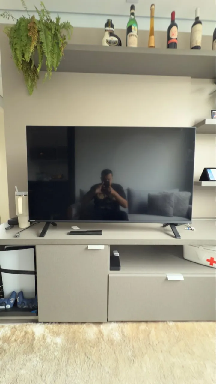 Smart TV Tela Grande 55 Polegadas