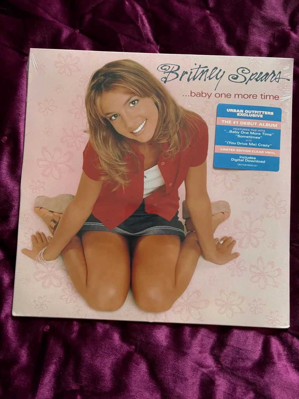 Britney Spears Baby One More Time disco de vinil LP Urban Outfitters transparente clear - Foto 4