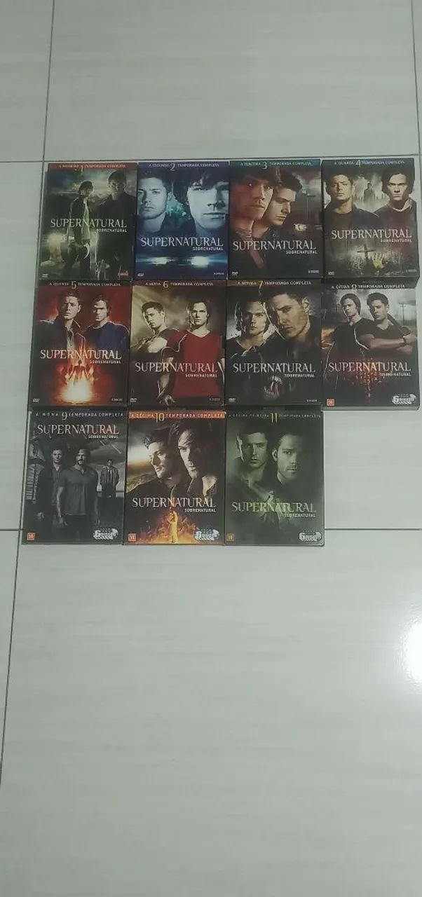 Coleção Completa Supernatural - 11 Temporadas