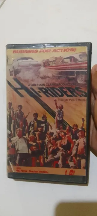 Corrida para a morte Hi-Riders - Vhs - Filme