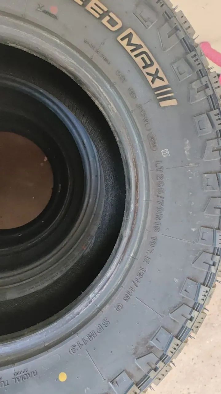 Pneus  Speed Max LT265/70R16