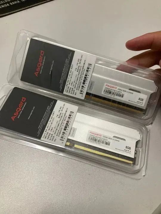 Memoria RAM 2x8 (16GB) 3600 MHZ CL 18 ASGARD - Foto 2