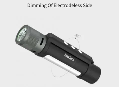 Lanterna Multifuncional Nextool - 6 em 1 com Alarme, Luz de Trabalho e Power Bank - Foto 5