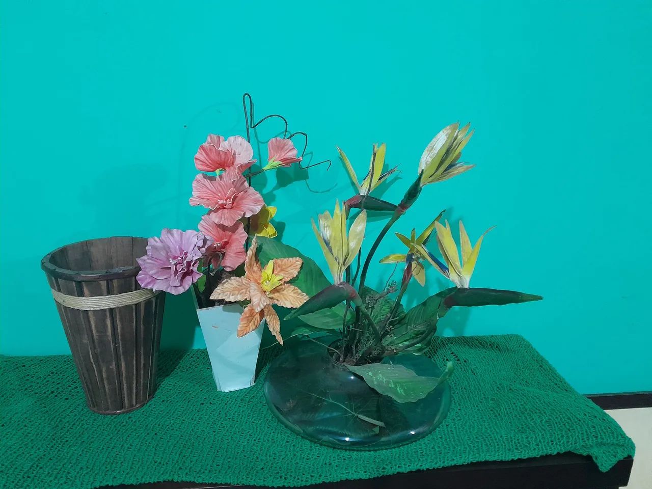 Arranjo de Flores Artificiais