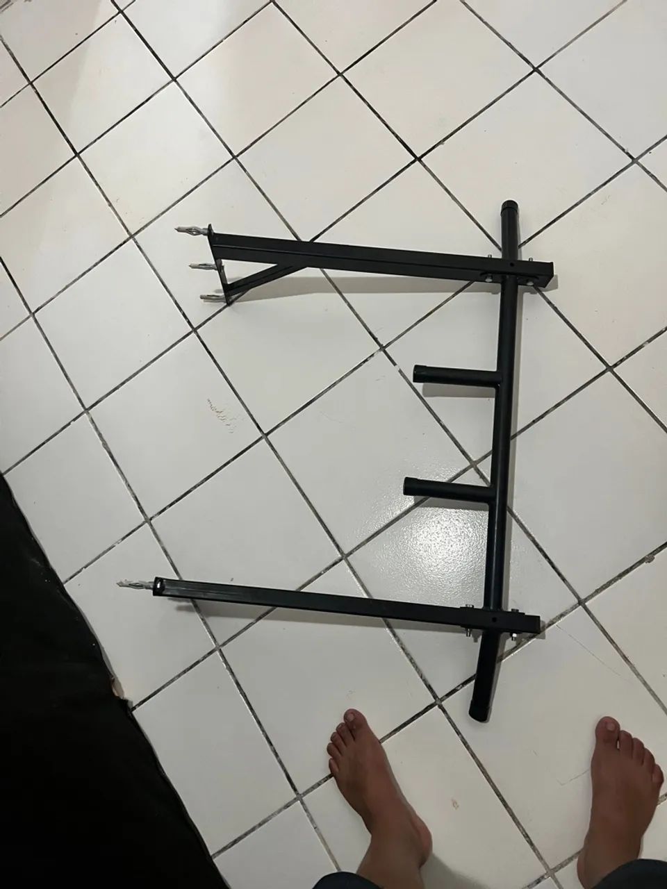 Barra de Supino para Parede - Barra Fixa - Foto 4