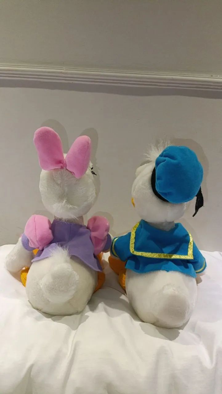 Par de Pelúcias Disney - Donald e Margarida Ducktales  - Foto 2