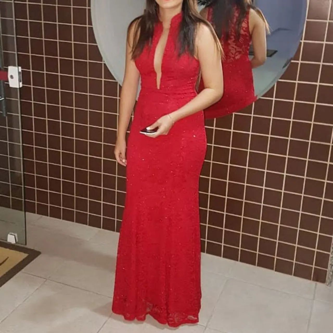 Vestido de festa vermelho Roupas Piquete 1395602017 OLX