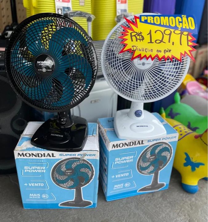 Ventilador mondial 30cm na promoção ?