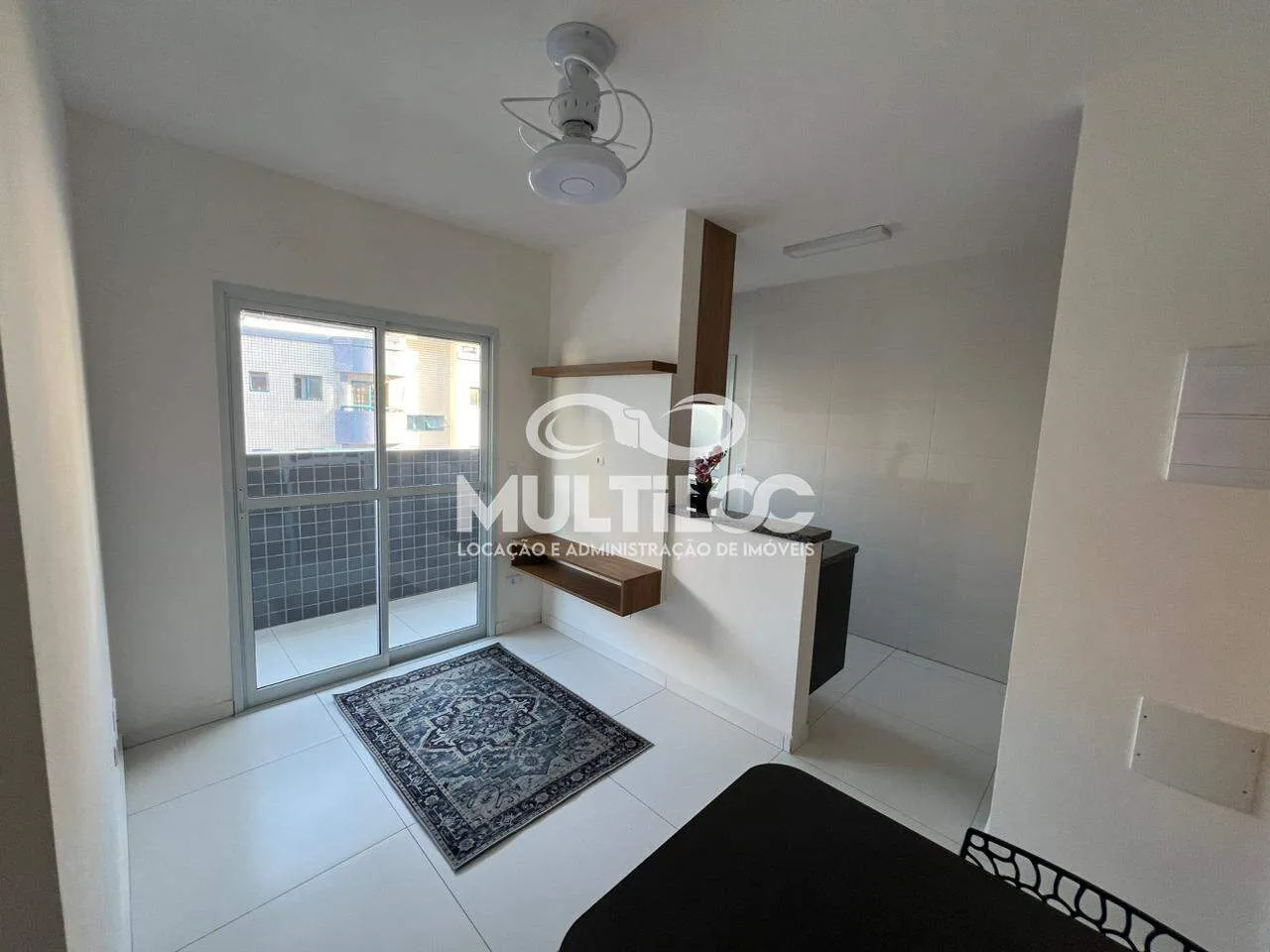 Apartamento para aluguel, 1 quarto no bairro Canto do Forte em Praia Grande