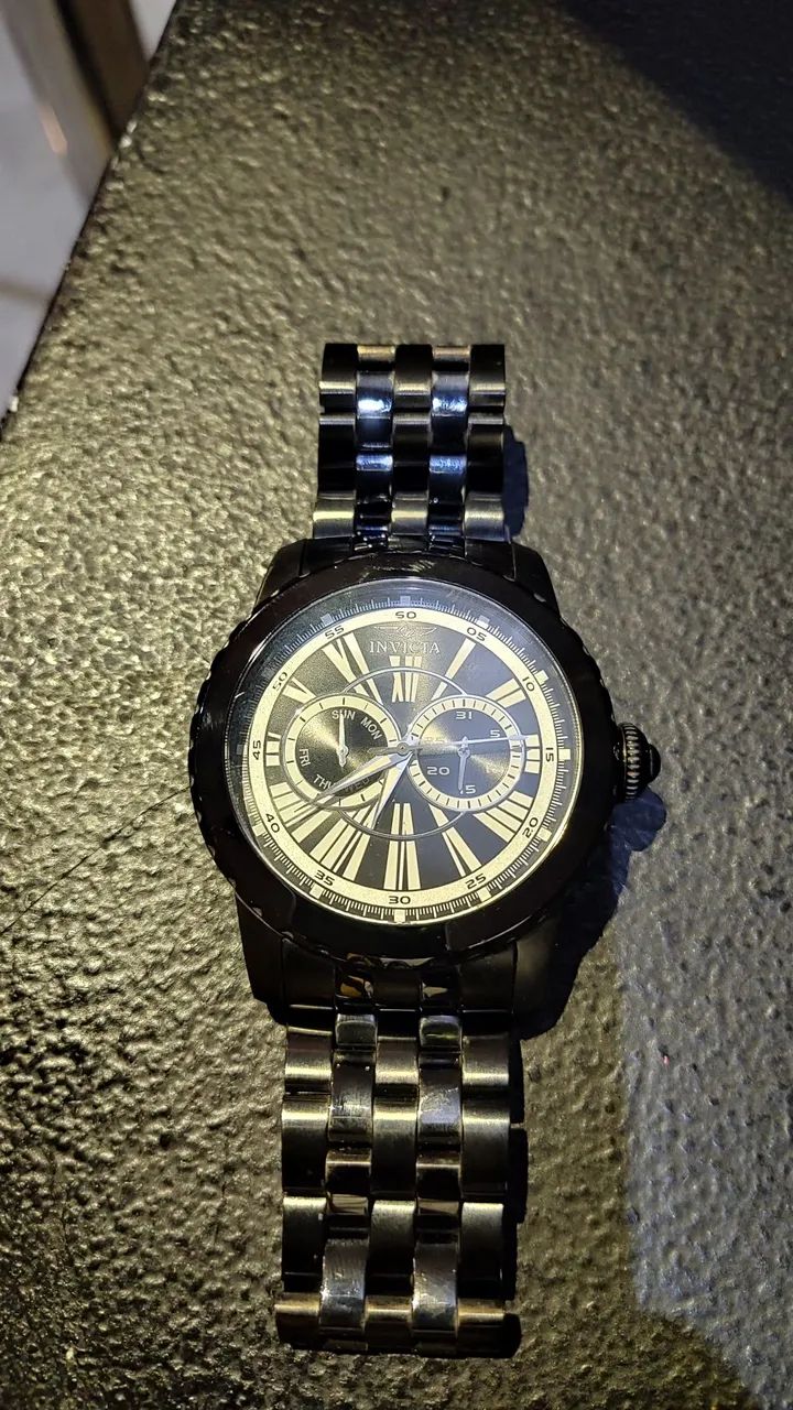 Relógio Invicta Masculino Preto - Foto 2