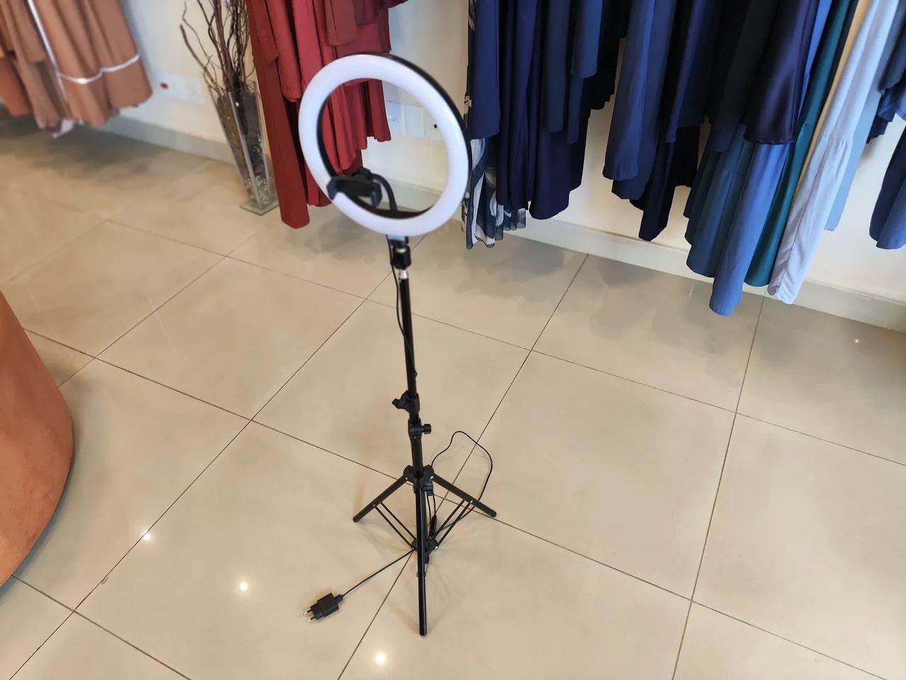 Ring Light Profissional para Celular - Iluminação Perfeita