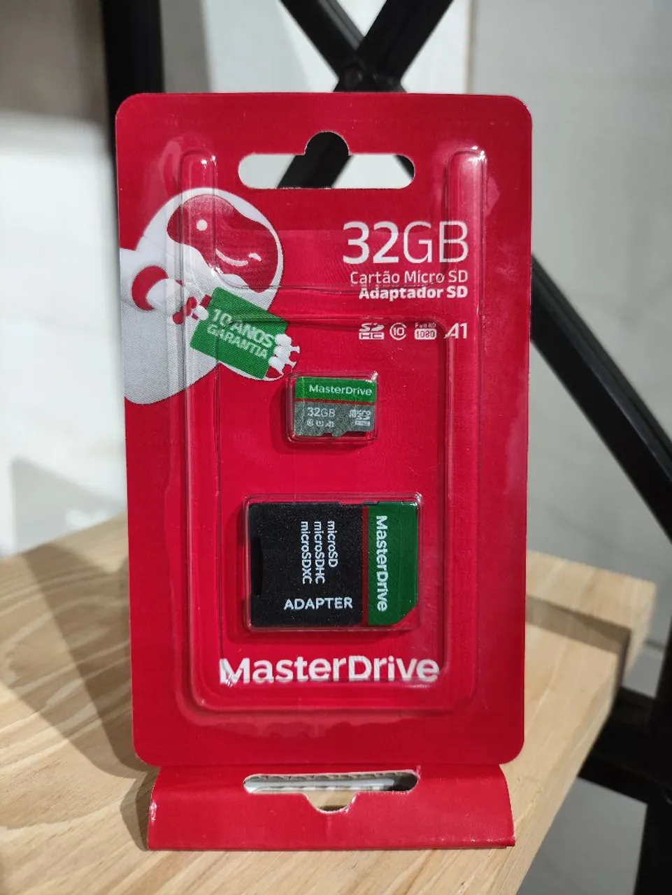 Cartão Micro SD 32GB MasterDrive com Adaptador SD