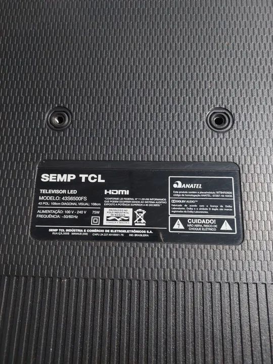 TV TCL 43 polegadas Smart Android - Foto 2